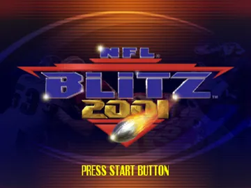 NFL Blitz 2001 (US) screen shot title